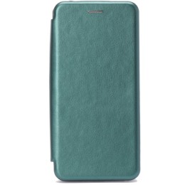 Чехол книжка для Xiaomi Redmi 12C Fashion Case на магнитах Зеленый