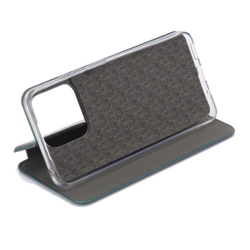 Чехол книжка для Xiaomi Redmi 12C Fashion Case на магнитах Зеленый