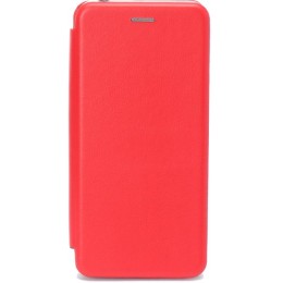 Чехол книжка для Xiaomi Redmi 12C Fashion Case на магнитах Красный