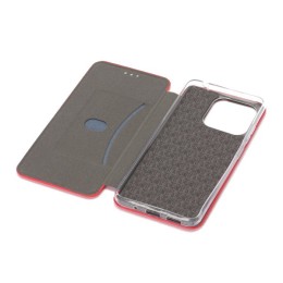 Чехол книжка для Xiaomi Redmi 12C Fashion Case на магнитах Красный