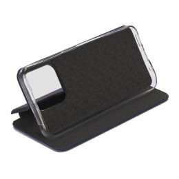 Чехол книжка для Xiaomi Redmi 12C Fashion Case на магнитах Темно синий