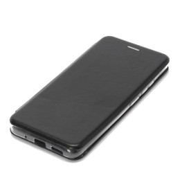 Чехол книжка для Xiaomi Redmi 12C Fashion Case на магнитах Черный