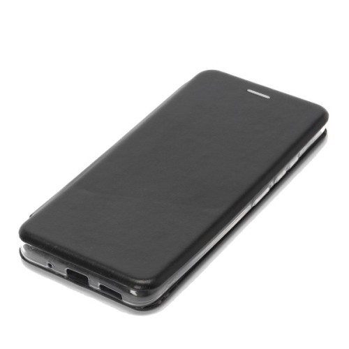 Чехол книжка для Xiaomi Redmi 12C Fashion Case на магнитах Черный