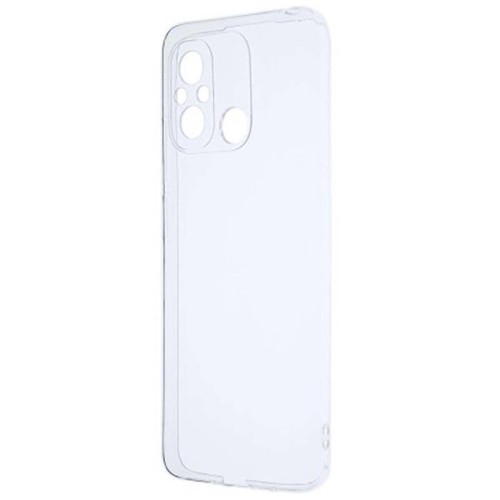 Силиконовый чехол для Xiaomi Redmi 12C Ultra Thin Case с защитой камеры Прозрачный