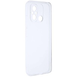 Силиконовый чехол для Xiaomi Redmi 12C Ultra Thin Case с защитой камеры Прозрачный