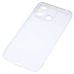 Силиконовый чехол для Xiaomi Redmi 12C Ultra Thin Case с защитой камеры Прозрачный
