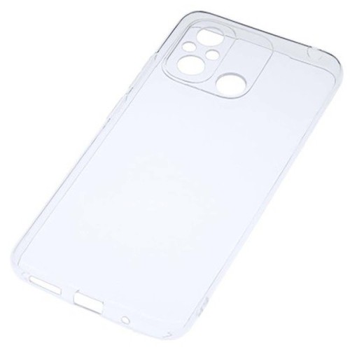 Силиконовый чехол для Xiaomi Redmi 12C Ultra Thin Case с защитой камеры Прозрачный