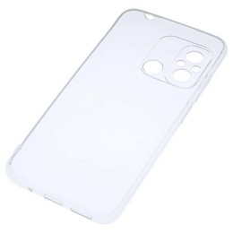 Силиконовый чехол для Xiaomi Redmi 12C Ultra Thin Case с защитой камеры Прозрачный