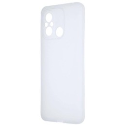 Силиконовый чехол для Xiaomi Redmi 12C TPU 1мм с защитой камеры Прозрачный глянцевый