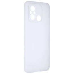 Силиконовый чехол для Xiaomi Redmi 12C TPU 1мм с защитой камеры Прозрачный глянцевый