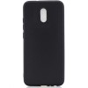 Силиконовый чехол для Xiaomi Redmi 8A TPU 1мм Черный матовый