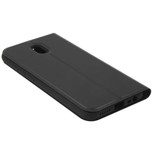 Чехол книжка для Xiaomi Redmi 8A Red Line Book Cover Черный