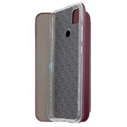 Чехол книжка для Xiaomi Redmi 9 Book Cover Бордовый