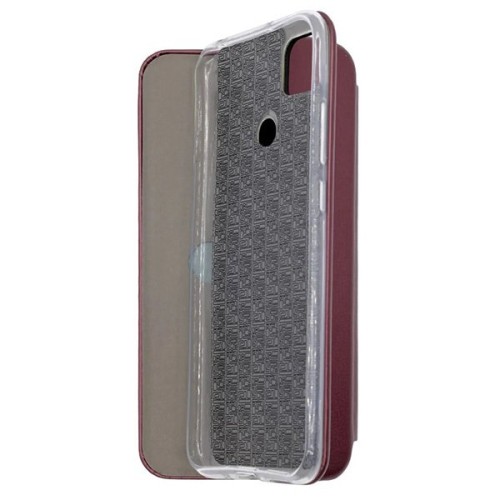 Чехол книжка для Xiaomi Redmi 9 Book Cover Бордовый