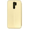 Чехол книжка для Xiaomi Redmi 9 Book Cover Золотой
