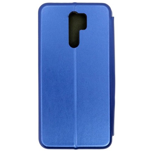 Чехол книжка для Xiaomi Redmi 9 Book Cover Синий