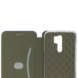 Чехол книжка для Xiaomi Redmi 9 Book Cover Синий