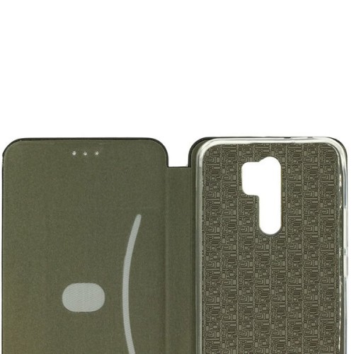 Чехол книжка для Xiaomi Redmi 9 Book Cover Черный