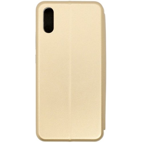 Чехол книжка для Xiaomi Redmi 9A Red Line Unit Золотой