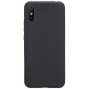 Силиконовый чехол для Xiaomi Redmi 9A TPU 1мм Черный матовый