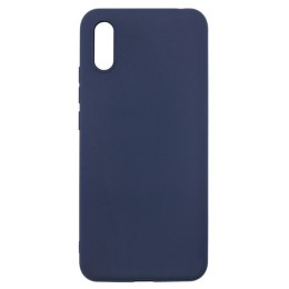 Силиконовый чехол для Xiaomi Redmi 9A Soft Matte Синий