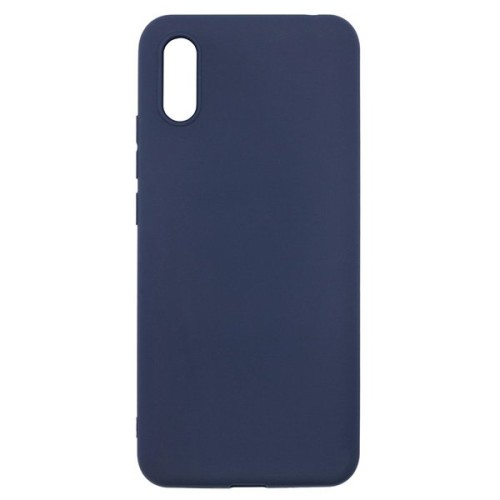 Силиконовый чехол для Xiaomi Redmi 9A Soft Matte Синий