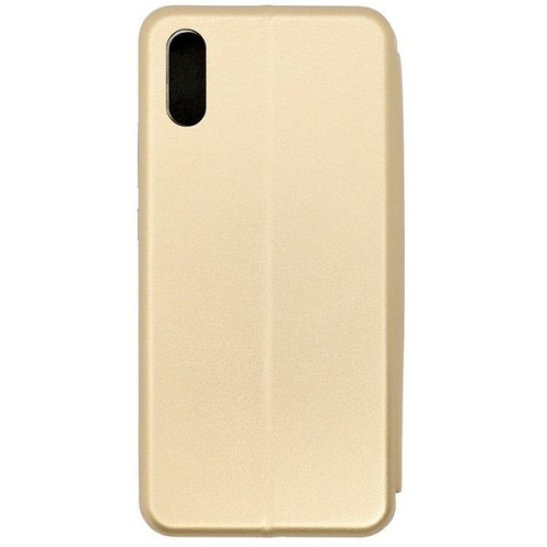 Чехол книжка для Xiaomi Redmi 9A Book Cover Золотой