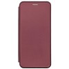 Чехол книжка для Xiaomi Redmi 9A Book Cover Бордовый