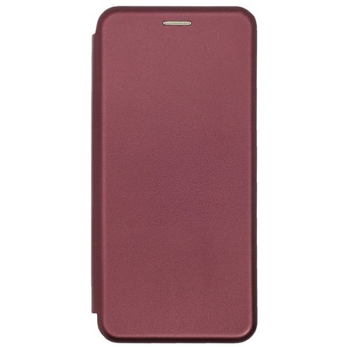 Чехол книжка для Xiaomi Redmi 9A Book Cover Бордовый