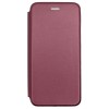 Чехол книжка для Xiaomi Redmi 9C Book Cover Бордовый