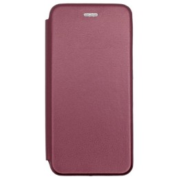 Чехол книжка для Xiaomi Redmi 9C Book Cover Бордовый