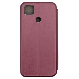 Чехол книжка для Xiaomi Redmi 9C Book Cover Бордовый