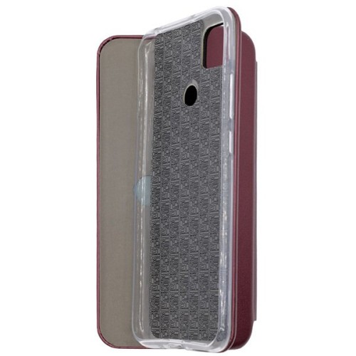 Чехол книжка для Xiaomi Redmi 9C Book Cover Бордовый
