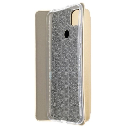 Чехол книжка для Xiaomi Redmi 9C Book Cover Золотой
