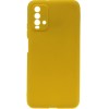 Силиконовый чехол для Xiaomi Redmi 9T Soft Matte Желтый