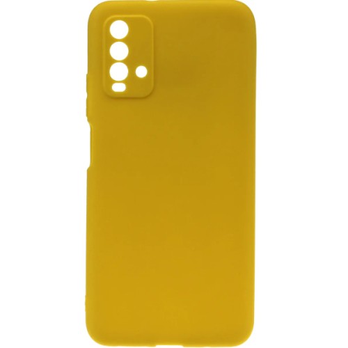 Силиконовый чехол для Xiaomi Redmi 9T Soft Matte Желтый
