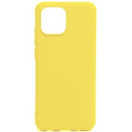 Силиконовый чехол для Xiaomi Redmi A1 Soft Matte с микрофиброй Желтый