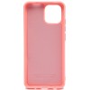 Силиконовый чехол для Xiaomi Redmi A1 Soft Matte с микрофиброй Пыльно розовый