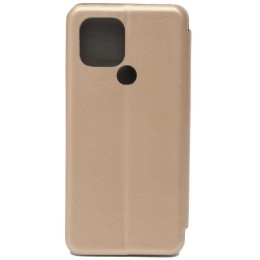 Чехол книжка для Xiaomi Redmi A1+ Book Cover Золотой