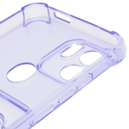 Силиконовый чехол для Xiaomi Redmi A1+ Silicone Card Holder с защитой камеры Сиреневый