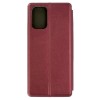 Чехол книжка для Xiaomi Redmi Note 10 Book Cover Бордовый