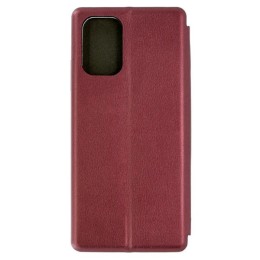 Чехол книжка для Xiaomi Redmi Note 10 Book Cover Бордовый