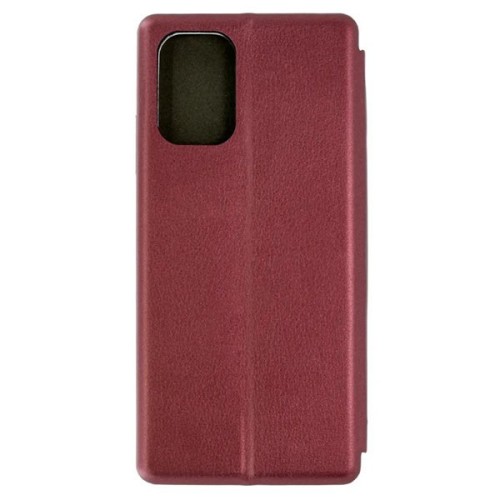 Чехол книжка для Xiaomi Redmi Note 10 Book Cover Бордовый