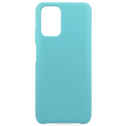 Силиконовый чехол для Xiaomi Redmi Note 10 Soft Case Голубой