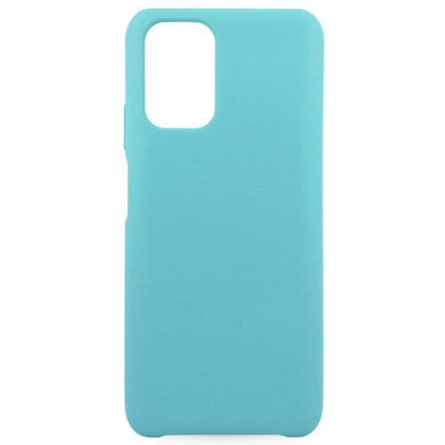 Силиконовый чехол для Xiaomi Redmi Note 10 Soft Case Голубой