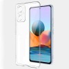 Силиконовый чехол для Xiaomi Redmi Note 10 Ultra Thin Case с защитой камеры Прозрачный
