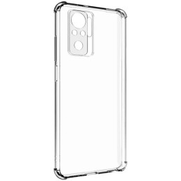 Силиконовый чехол для Xiaomi Redmi Note 10S TPU 1мм с усиленными углами и защитой камеры Прозрачный