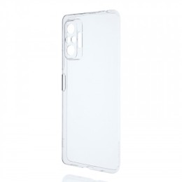 Силиконовый чехол для Xiaomi Redmi Note 10 Pro TPU 1мм с защитой камеры Прозрачный глянцевый