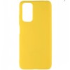 Силиконовый чехол для Xiaomi Redmi Note 11 Soft Matte Желтый