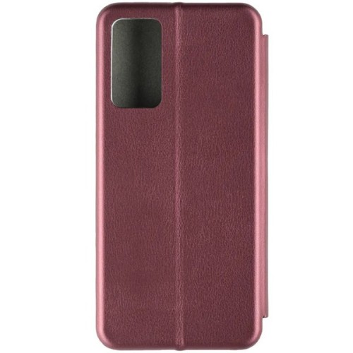 Чехол книжка для Xiaomi Redmi Note 11 Book Cover Бордовый